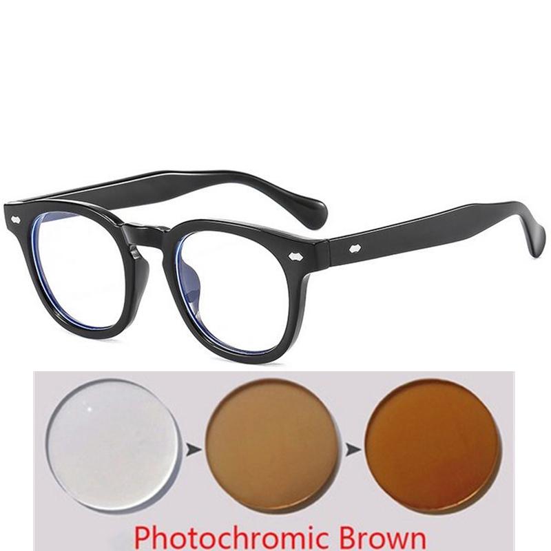0 -0.5 -0.75 To -6.0 Women Men Anti Blue Rays Oval Nearsighted Glasses Fashion Student Shortsighted Prescription Spectacles