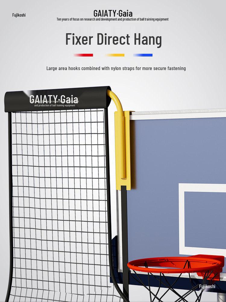 Automatic Basketball Rebound Trainer and Shooting Backboard System