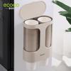 Wall-mounted Paper Cup Holder Disposable Cup Holder for Household Use Free Punch Water Dispenser Cup Extractor Large