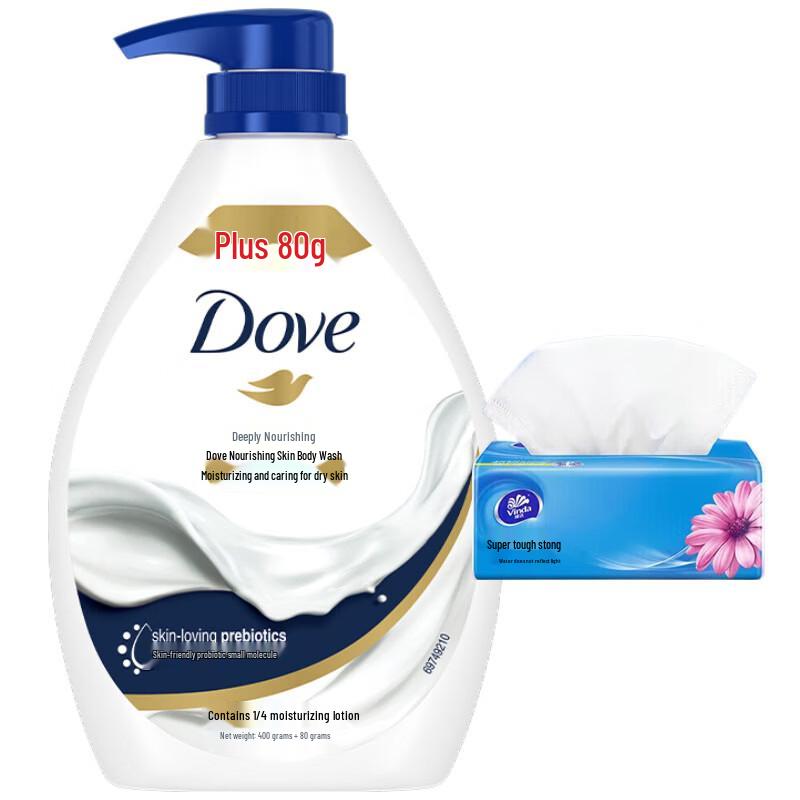 

Dove Deeply Nourishing Shower Gel & Tissue Bundle
