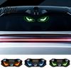 Vibration Sensor Automotive Light Solar Demon Eye Car Window Light Wireless LED Atmosphere Lamp Mounted Vehicle Safety with Suction Cup Mount,