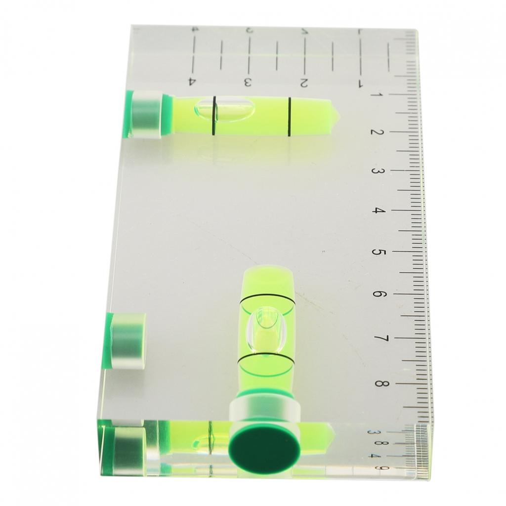 Level Ruler Magnetic Level Transparent Two Direction 90 \'parts