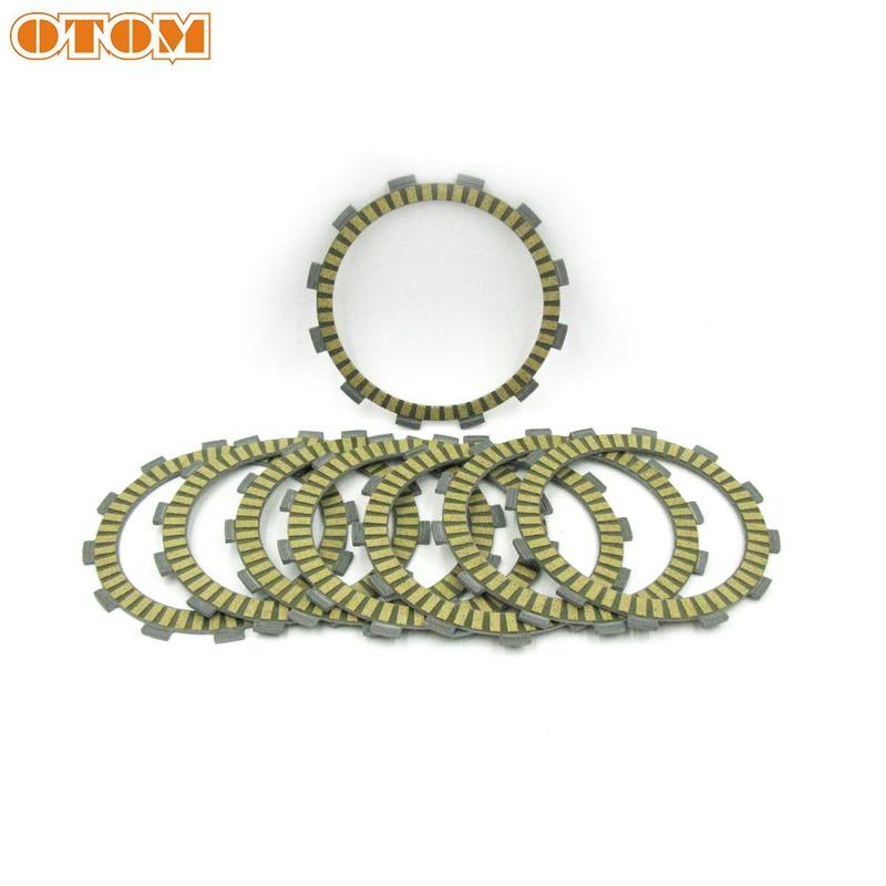 OTOM Motorrad Kupplungsreibscheiben (101mm+108mm) Kupplungsscheibensatz 22202-KSC-670 Für HONDA CRF250R 08-20 CRF250X 04-19 CRF250R
