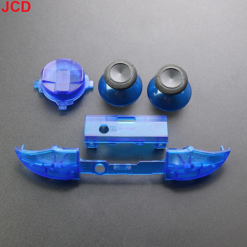 5in1 For Xbox Series X S Controller LB RB Button Strip Middle BaffleStrip Cross Direction Keys Analog Joystick Cap D-Pad Button