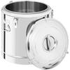 Catering Thermos with a Tap for Transporting Drinks, Steel, 50L