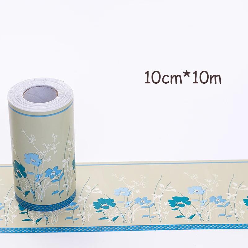 10M Self-Adhesive Wall Panels Border - Waterproof Decorative Film for Kids Room/Bathroom Tiles & Kitchen