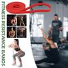 Benzi de rezistență pentru fitness Benzi de expansiune elastice din cauciuc Sport roșu Forță Accesorii pentru yoga Exerciții de tensiune Echipament de gimnastică
