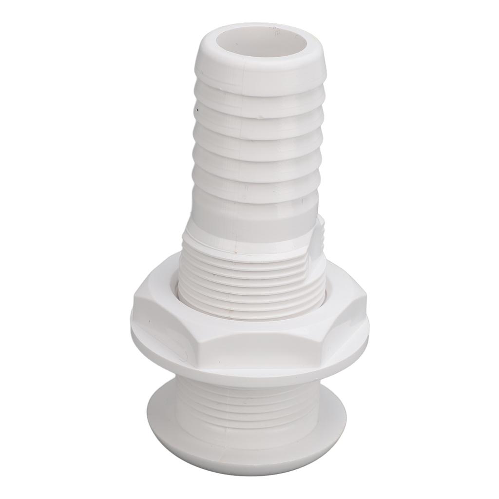 Boat Through Hull Connector 29mm Outlet   Drainage Straight Drain Outlet Fittings Boat Plumbing Fittings