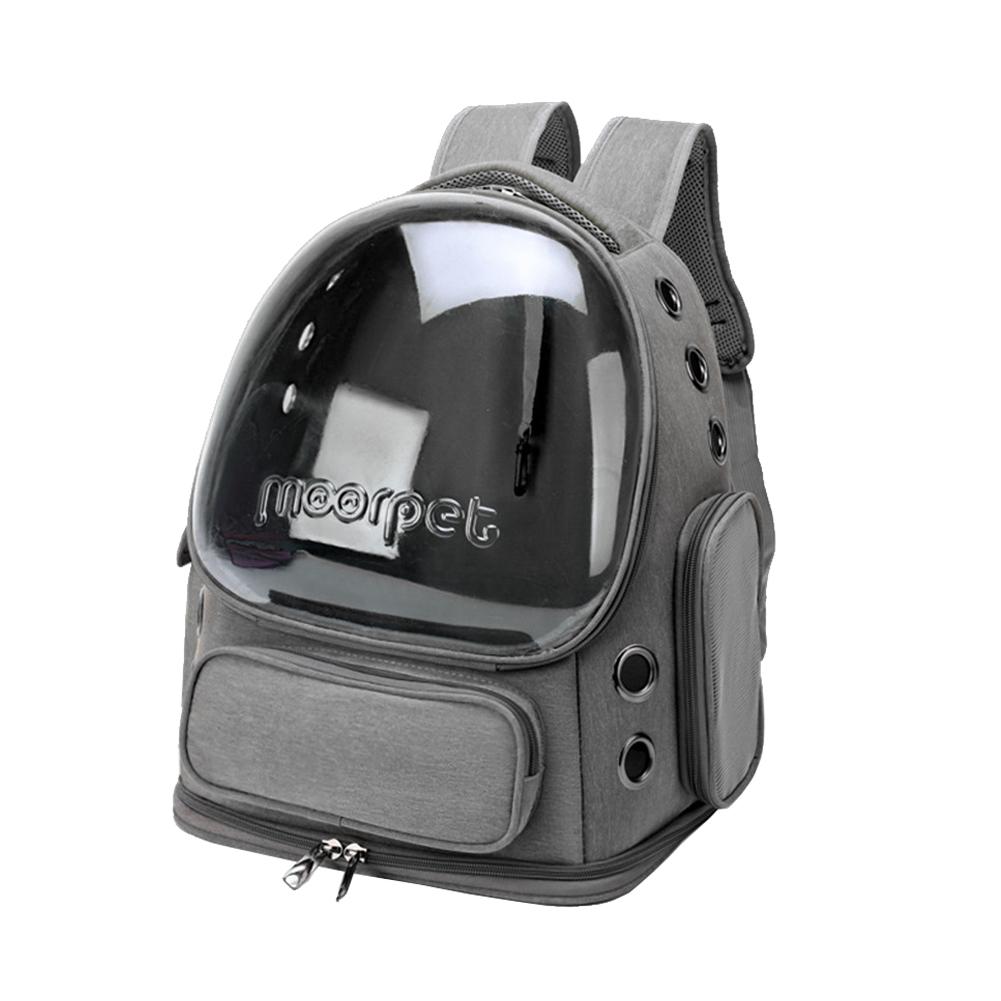 Breathable Space Capsule Pet Backpack Oxford Cloth Pet Cats Carrier Travel Bag Transparent Cover Portable for Cat Dog Transport