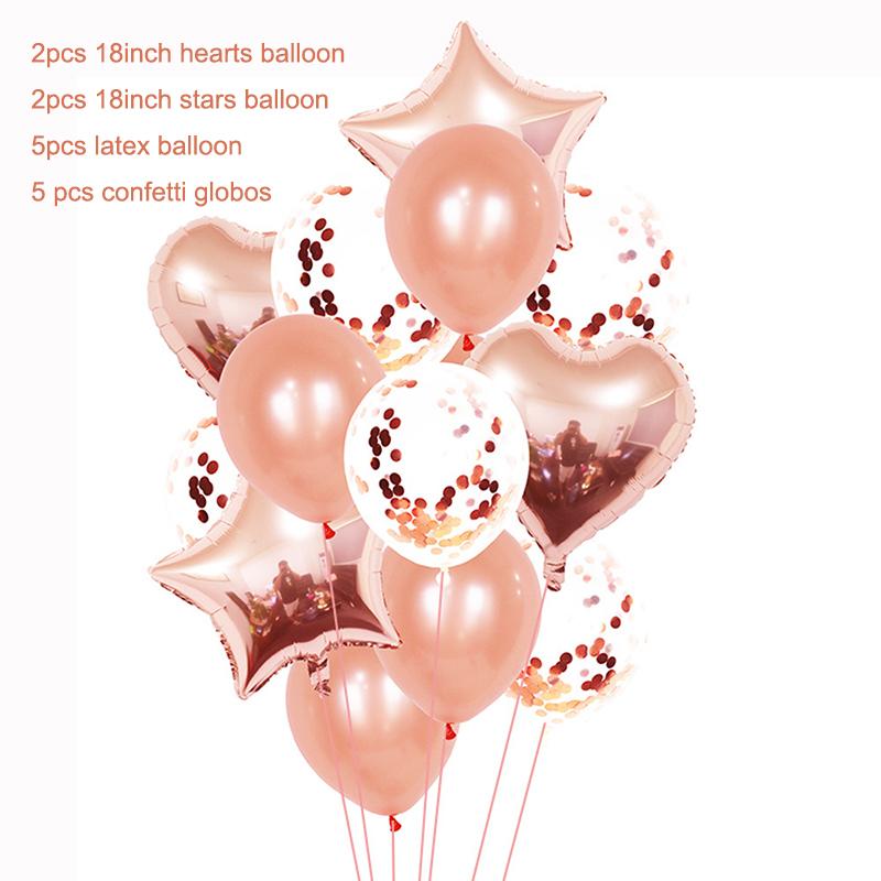 5M Balloon Accessories Party Balloon Chain Ribbon Glue Wedding Party Birthday Background Decor Balloon Arched Balloon Supplies