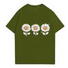 Children's Printed Round Neck Short-sleeved T-shirt Top