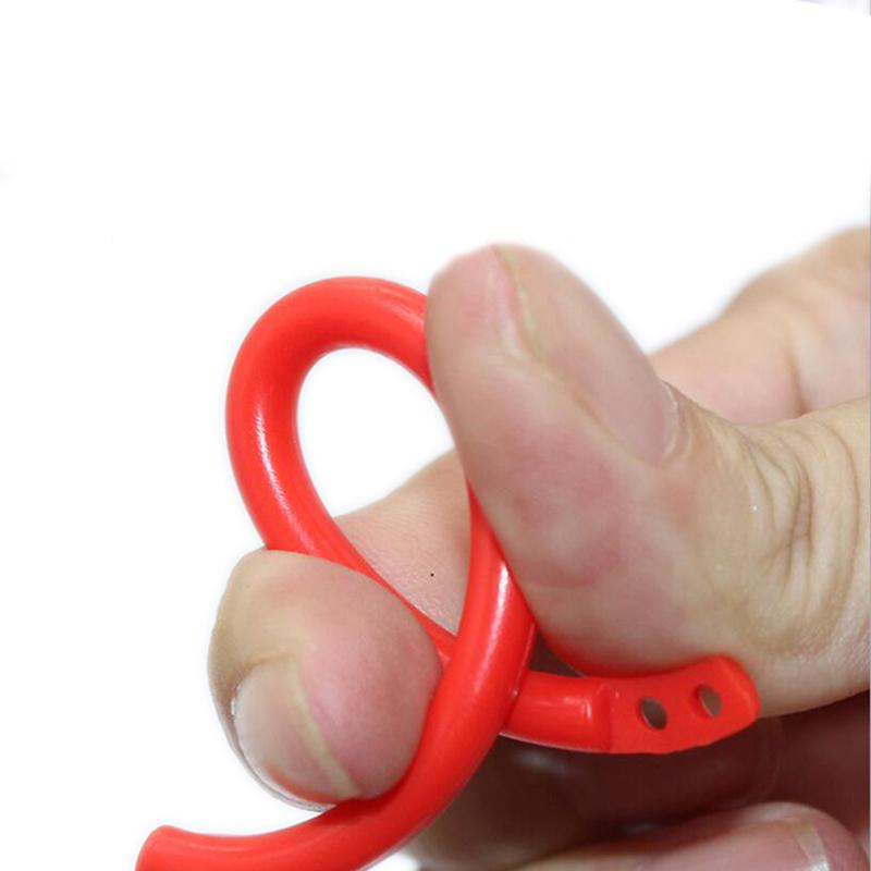 20Pcs Circle Loose Leaf Easy Rings Notebook Book Binder Plastic Hoops Diy Albums