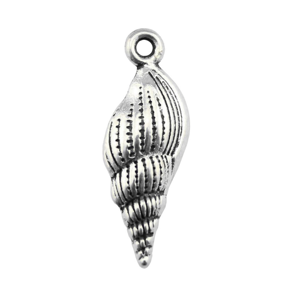Shell Charms Multi Color Alloy Pendants For Beach Themed DIY Jewelry Accessories