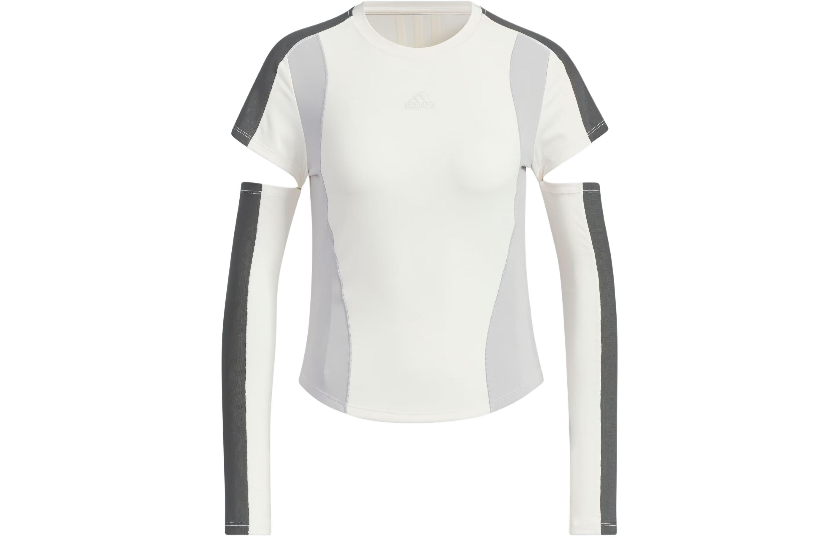 Adidas T Shirt Women s Pink White JJ1575 L