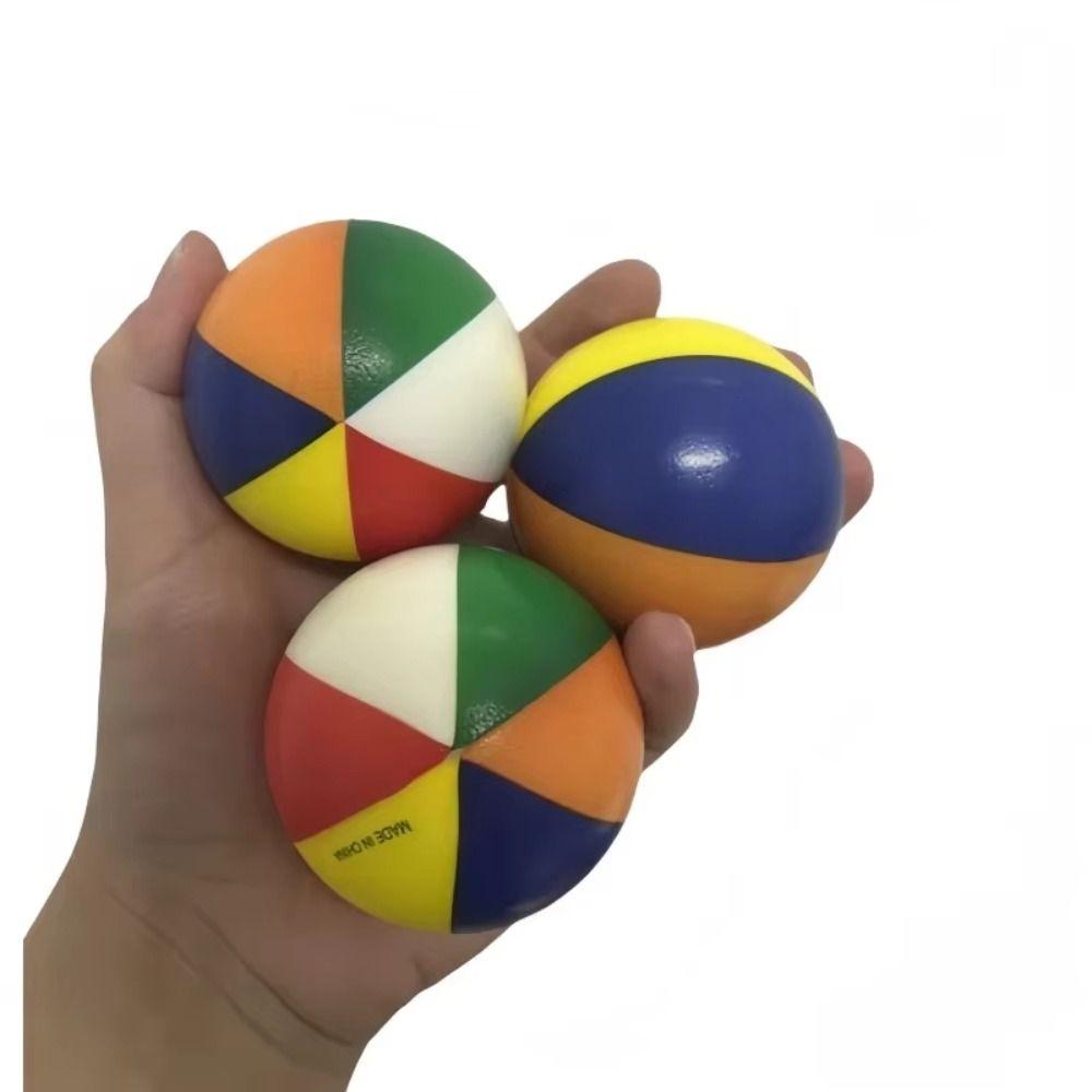 Wrist Sports PU Sponge Ball Compression Squishy Beach Ball Boys Girls Soft Balls Toy Outdoor