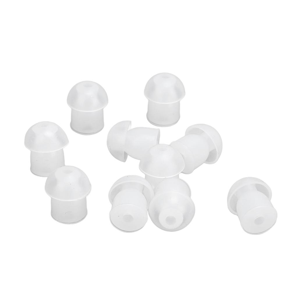 20 Pcs Hear Aid Ear Tips Soft Silicone Replacement Earplug Domes Hear Aids Earbud Tip for Hear Aid