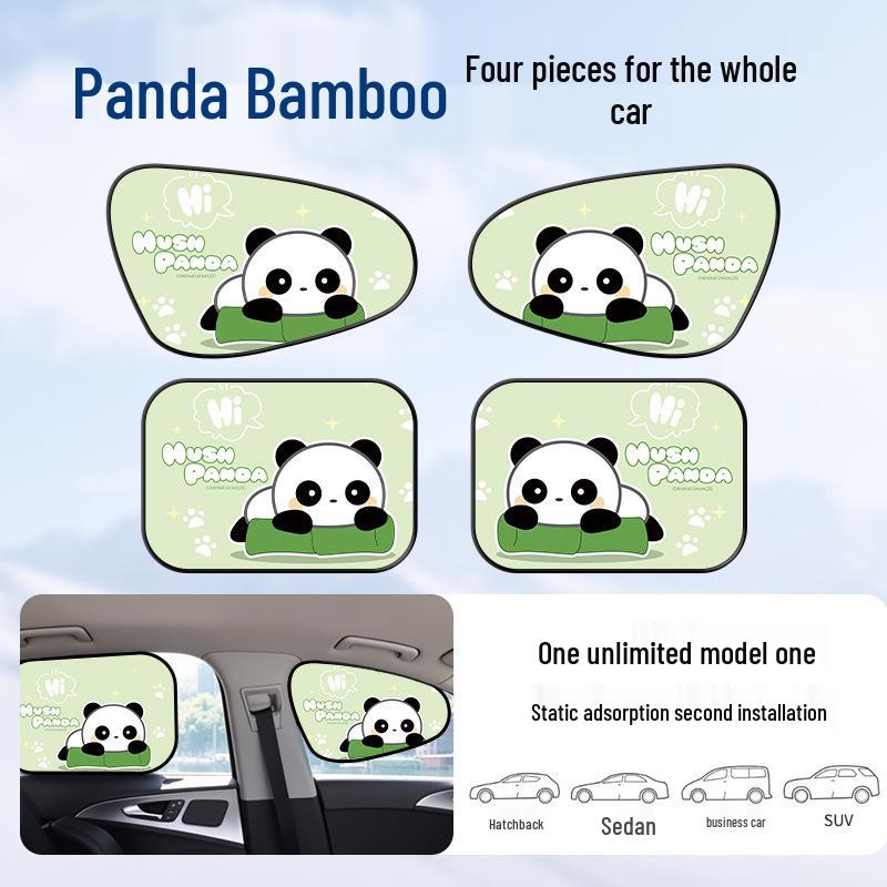 2026 Car Sunshade Heat Insulating Window Curtain - Interior Side Window Sun Blocker