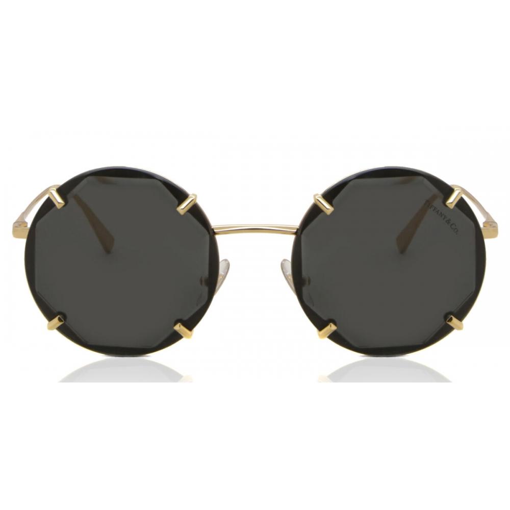 

Тиффани Ко. Tf3091 6002s4 Женские солнцезащитные очки Gold/52