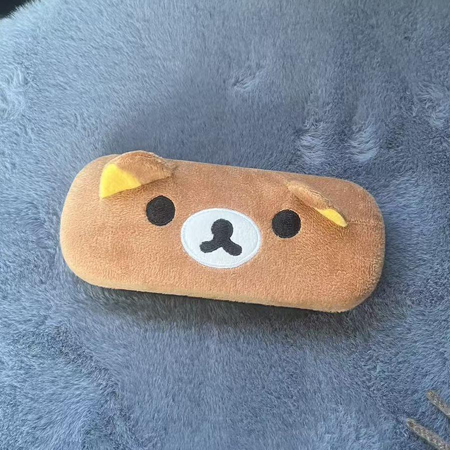 Bear Plush Glasses Case Cartoon Anime Sunglasses Case Organizer Cute Kawaii Glasses Box Spectacle Eyeglass Cases