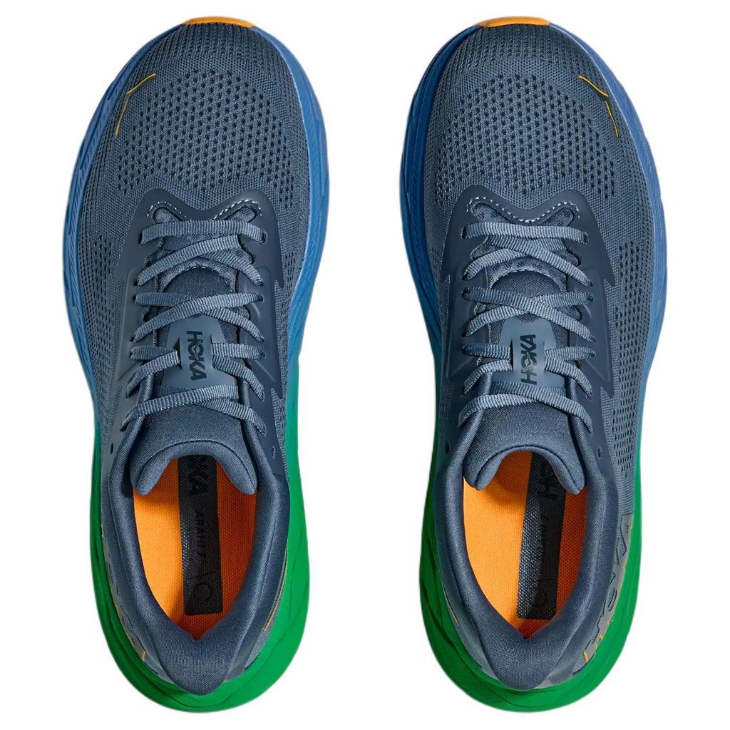 HOKA One One Arahi 7 Comode Antiscivolo Durevoli Basse Casual per Pendolarismo Urbano Corsa Scarpe da Ginnastica Uomo Grigio 1147850-TDS