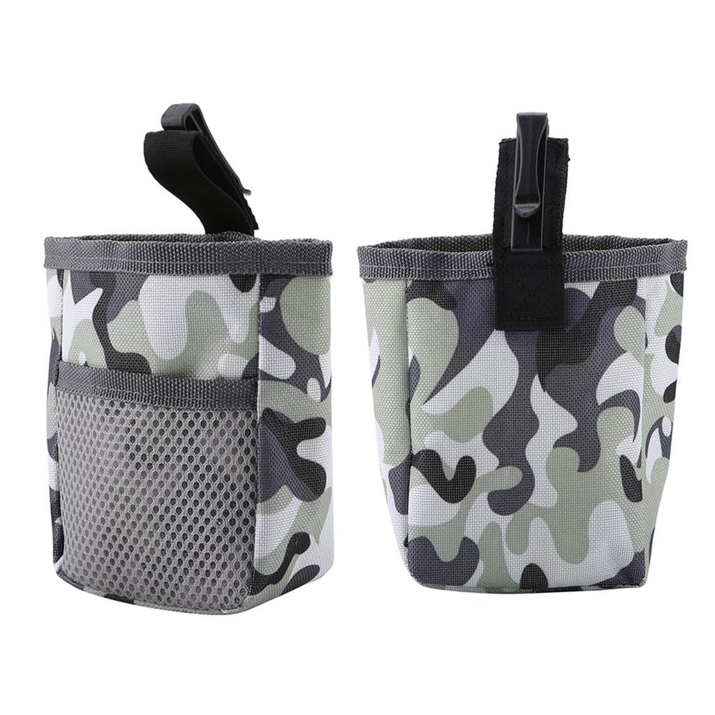 Pet Food Treat Bag Snack Training Obedience Waist Pouch Multifunctional Portable Supplies Red