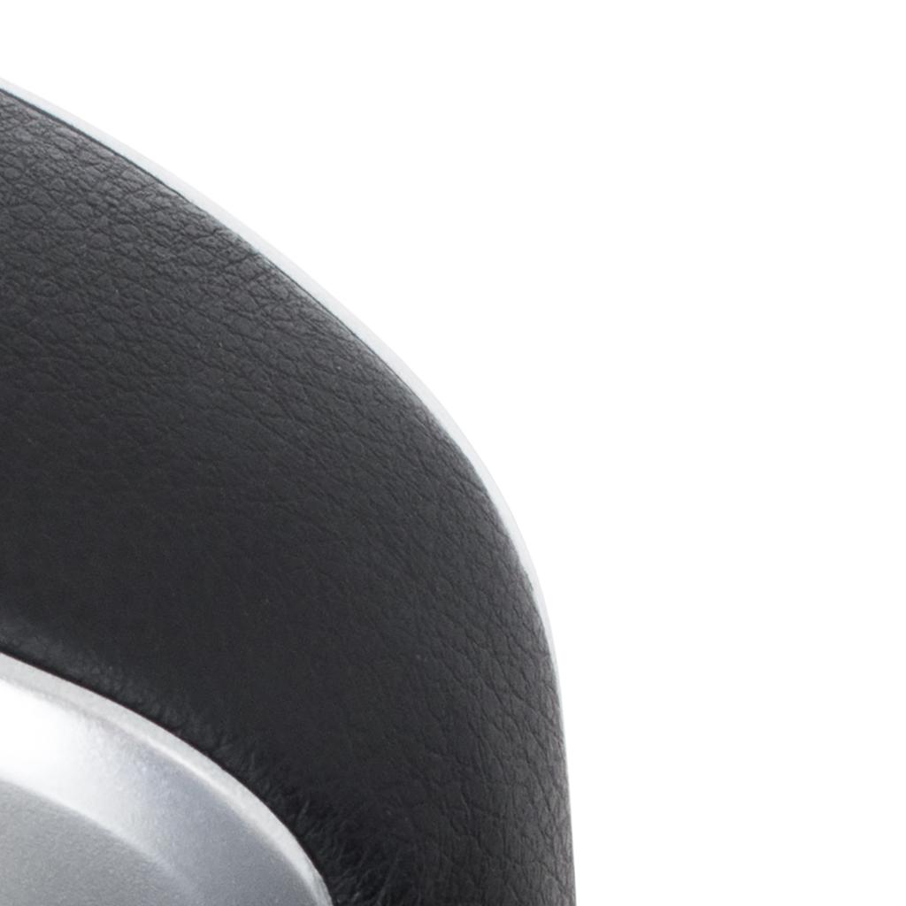 Citroen C5 III 08-17 AUTOMATIC gear shift knob BLACK LEATHER + SILVER