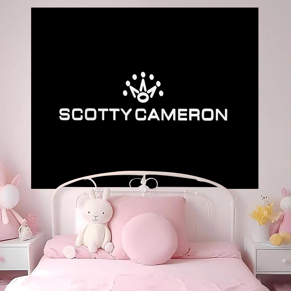 SScotty CCamerons Cartoon Tapestry For Living Room Home Dorm Decor INS Home Decor