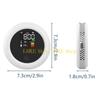L8RE Portable Air Quality Monitor Mini CO2 Detector Temperature Humidity Meter Carbon Dioxide Tester ABS Material for CO2
