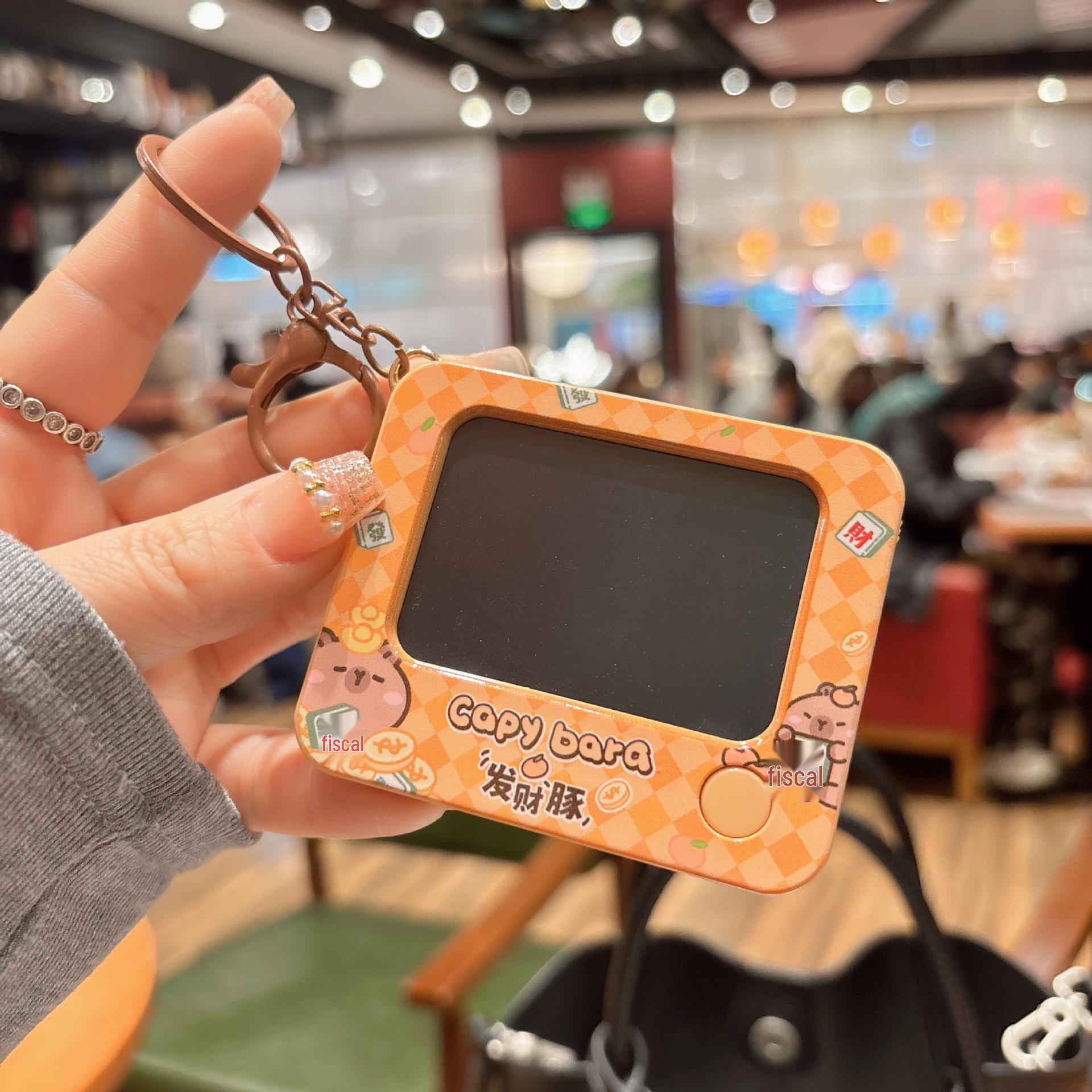 Креативный мини-брелок для рисования каракулями - Милый подвес для детского рюкзака, подарок