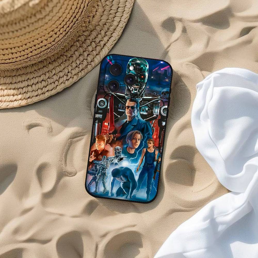 Arnold Schwarzenegger Terminator Phone Case For IPhone 17 16 15 14 13 12 11 PRO MAX PLUS Mini TPU Soft To Skin-friendly Case