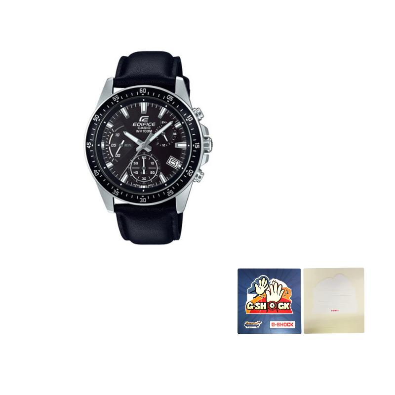 CASIO Men EDIFICE Black Watch EFV-540L-1AVUPR