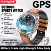 New Military Outdoors BT Call Smart Watch Built-in GPS Compass Barometric Altimeter 10ATM Waterproof Sports Smartwatche Men