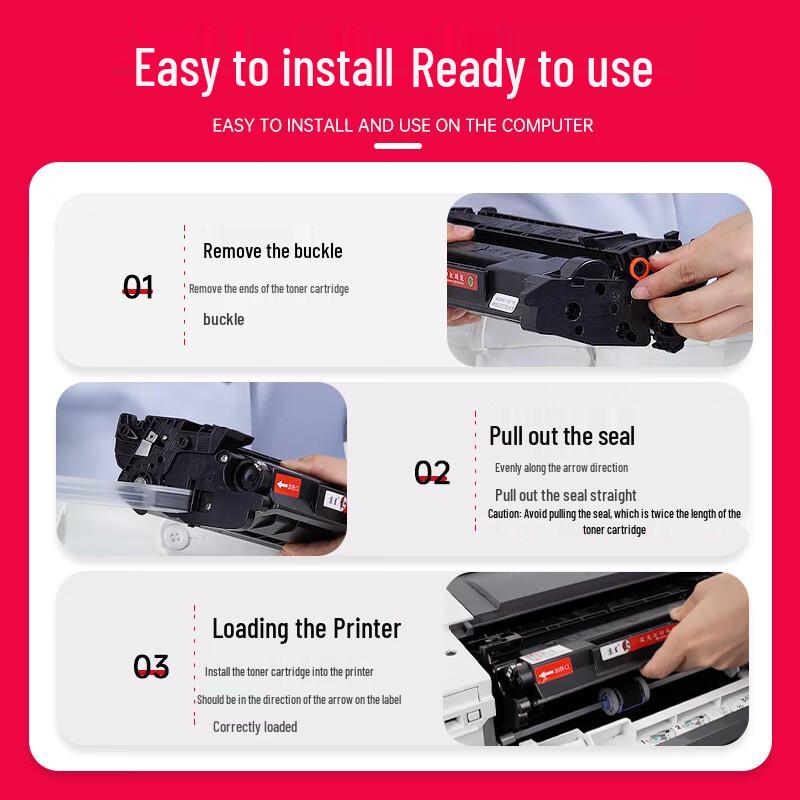 Compatible HP 77A CF277A Black Toner Cartridge