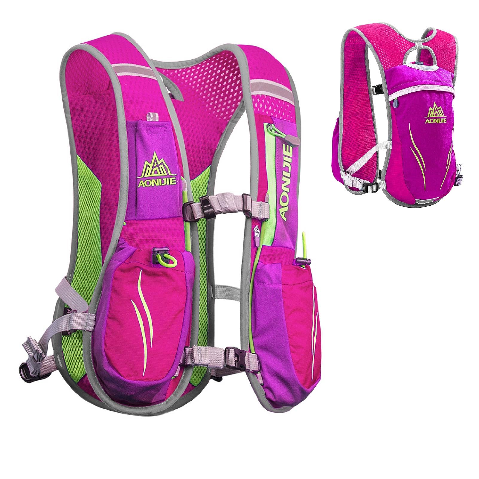 

JEELAD Running Sports Marathon Hydration Trail Running Large Cycling Portable Hydration Unisex Bag, Backpack, Backpack, Bag, Backpack, Ultralight,