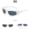 Glasses Punk Style Sunglasses for Men Y2k Eyewear Future Technology Sense Sunglasses Trend Goggles Shades for Female Male