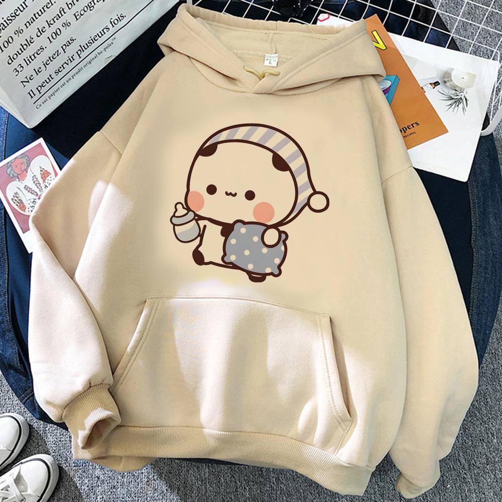 Lustige Cartoon Bubu Dudu Niedlicher Print Grafik Kapuzenpullover Anime Street Fashion Y2k Langarm Fleece Kapuzenpullover Herren Damen Paar Kleidung