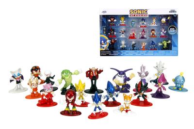 Jada Sonic the Hedgehog Nano MetalFigs 18 Pack Series 1 Diecast Collectible Figure Ages 1.65" - - 8+