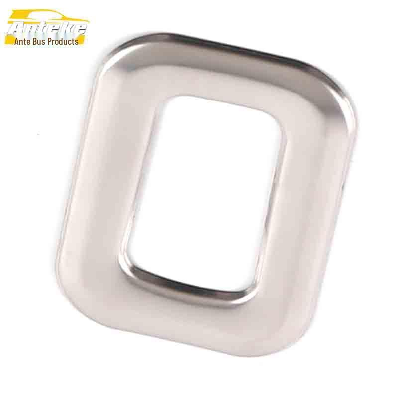 GLC Trunk Switch Bright Ring Stainless Steel Tailgate Control Decorative Patch