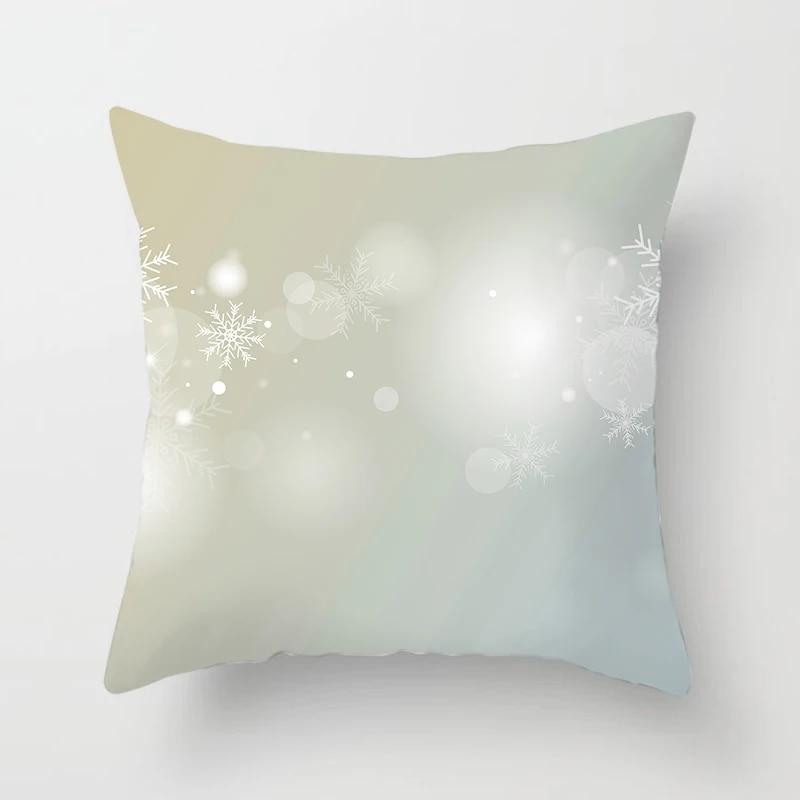 Świąteczne poszewki na poduszki z nadrukiem Świąteczne poszewki na poduszki dekoracyjne do domu Poszewki na poduszki świąteczne