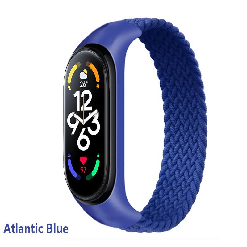 Bracelet for Xiaomi Mi band 6 7 Strap Nylon Braided solo loop pulseira bracelet Miband5 Wristband belt Mi band 5 4 3 6 correa