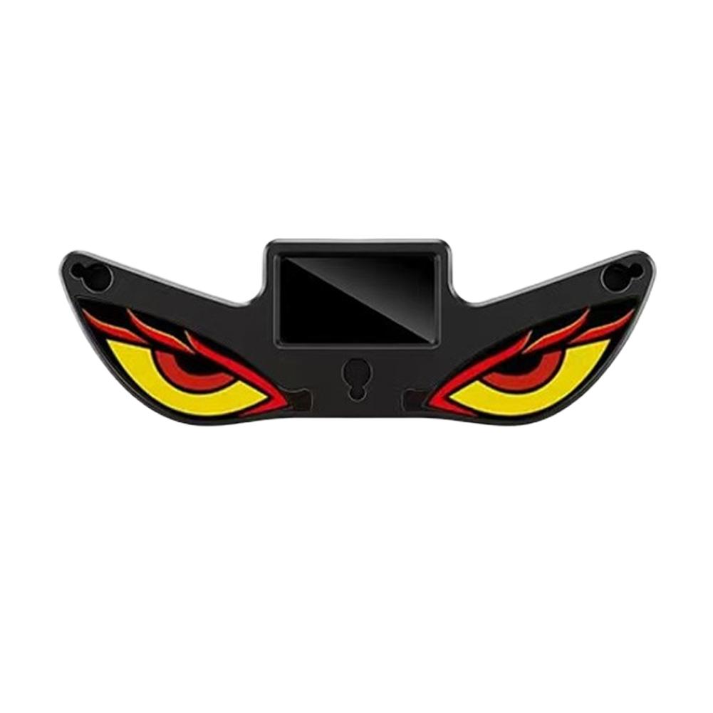 Solar Powered Car Demon's Eye LED Neon Light Cool DEMON EYE Ambient Light Car Decorative Atmosphere Lamp No Wiring Required