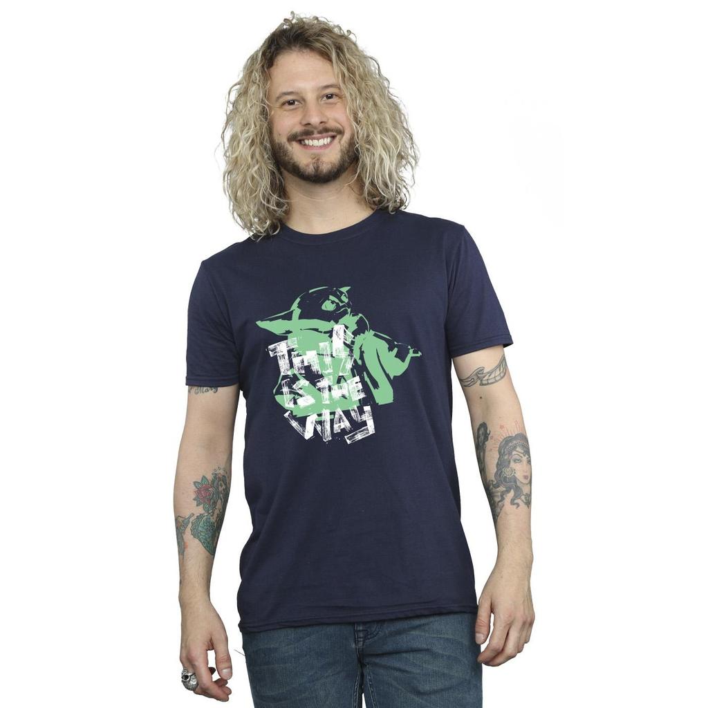 Star Wars Mens The Mandalorian This Is The Way Grogu T-Shirt