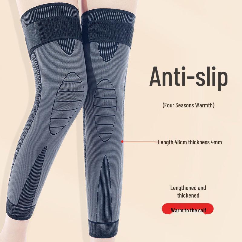 Mugwort Heating Knee Pads: Warm, Non-Slip Leg Warmers for Sports & Cold Weather