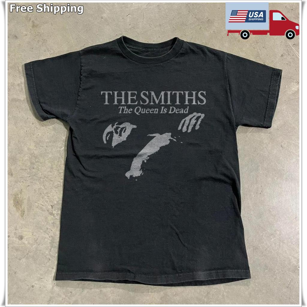 Camiseta The Smiths The Queen Is Dead, Camiseta Negra Unisex, Tallas S-5XL