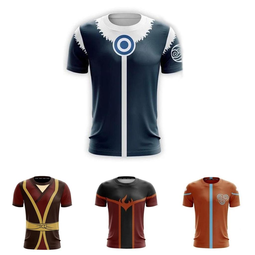 Avatar The Last Airbender Tshirt For Women And Men With Stunning 3d Print And Breathable Soft Material