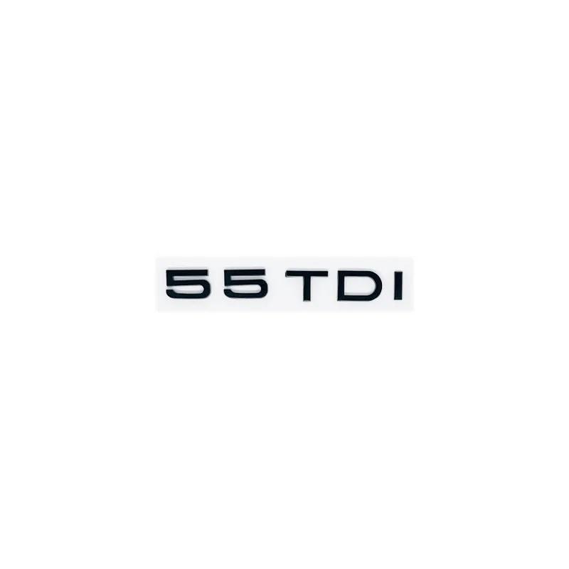 3D ABS Letters 2.0TDI 2.5TDI 3.0TDI 35TDI 40TDI 45TDI 50TDI Emblem for Audi A1 A3 A4 A5 A6 A7 A8 Q2 Q3 Q5 Q7 Car Trunk Sticker