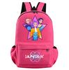 Anime Cartoon Printed Backpack for Teenager Student Girl Boy Bookbag Schoolbag Women Large Capacity Waterproof Travel Bag Gift