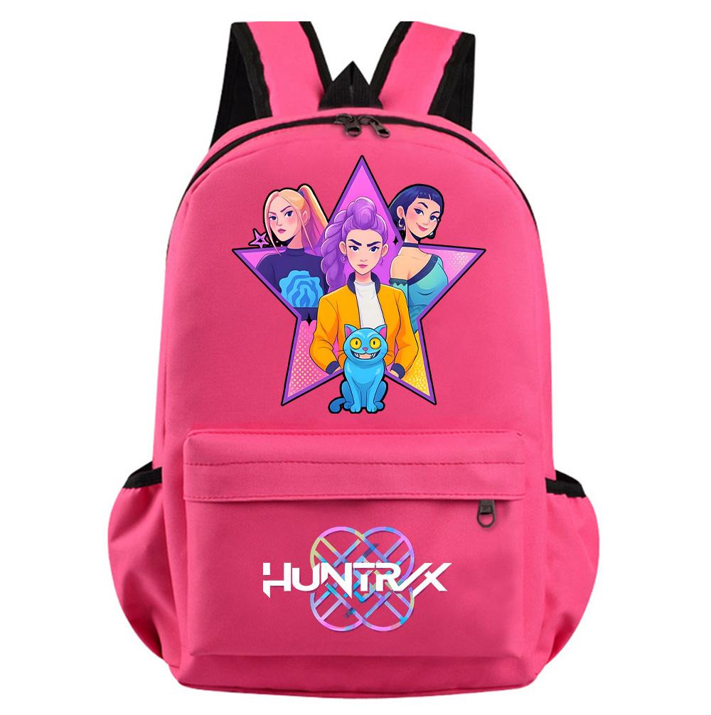 Anime Cartoon Printed Backpack for Teenager Student Girl Boy Bookbag Schoolbag Women Large Capacity Waterproof Travel Bag Gift