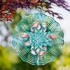 10 Inch Hanging Wind Spinner Outdoor Garden Decor for Spring Summer 360 Rotating Hook Creative Gift Idea for Friends and Family