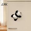 Metalloberflächen-Magnet Plüschtier Kühlschrankdekoration, Stofftier Panda Magnetisches Ornament, Dekorative Waschbärform Kühlschrank für Zuhause Küchentür